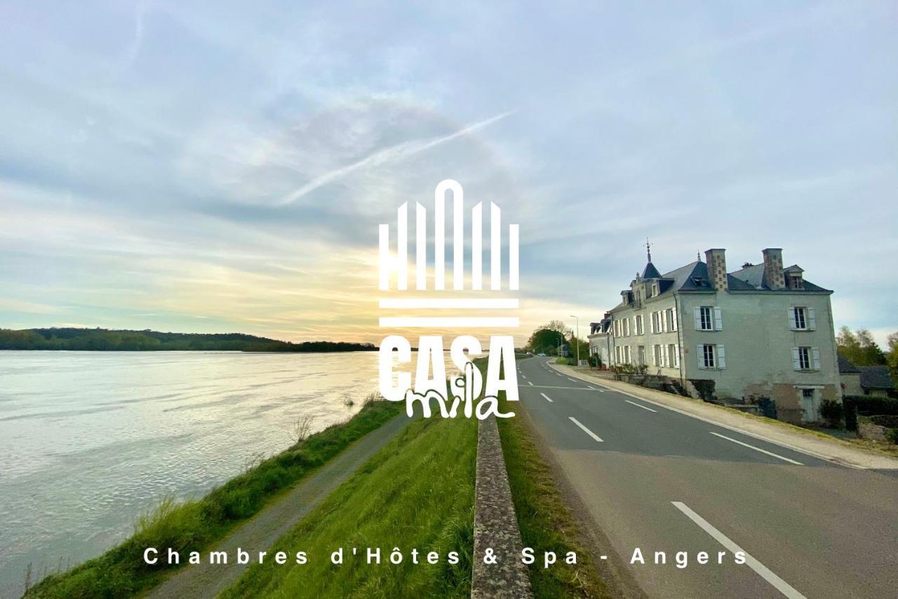 Casa Mila & Spa - Maison D'Hotes Raffinee Vue Loire, Spa & Piscine Saint-Mathurin  Екстериор снимка