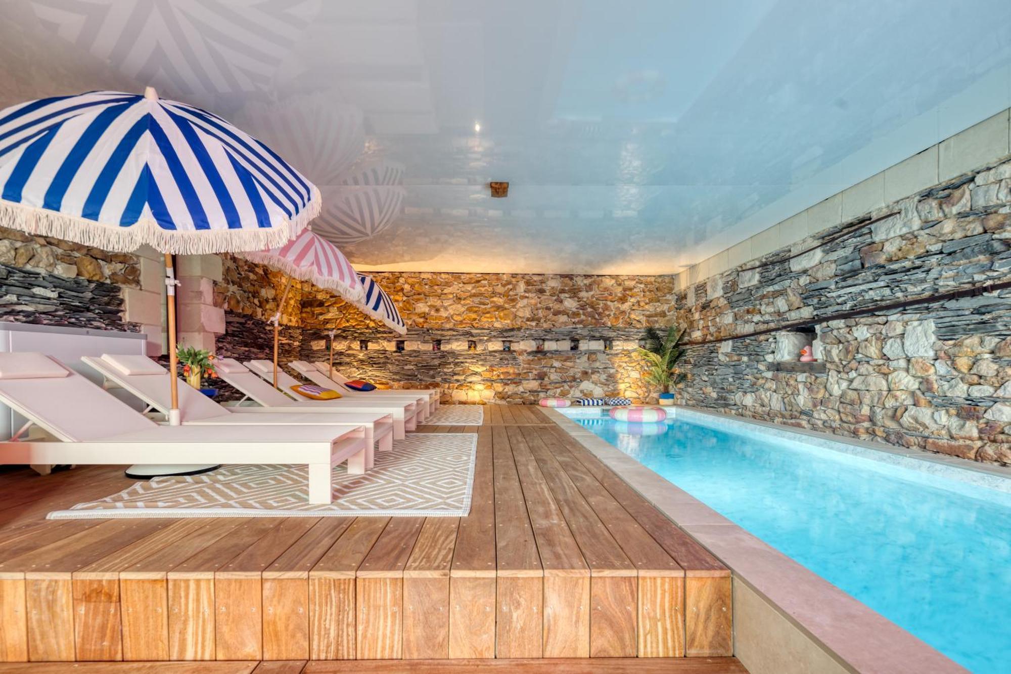 Casa Mila & Spa - Maison D'Hotes Raffinee Vue Loire, Spa & Piscine Saint-Mathurin  Екстериор снимка